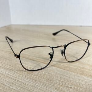 Ray-Ban RB3857V Frank 3120 Eyeglasses Bronze Metal Frames Only 48-20-140